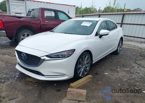 2021 Mazda Mazda6 Signature from USA, damaged, VIN JM1GL1XY2M1600865